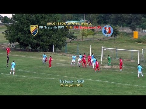 FK Trstenik PPT–FK Budućnost (P) 1:0, I POLUVREME, sezona 2018/19 kolo 2. Trstenik SRB, avg 2018.