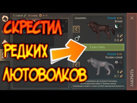 Улучшил Загон до 2-го уровня ! Скрестил Редких Лютоволков ! grim soul