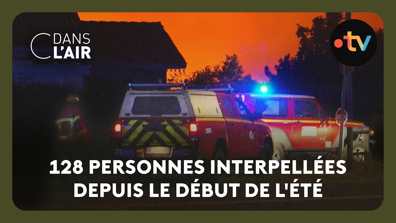Illustration: Incendies : 128 interpellations, 9 feux sur 10 d’origine humaine – l’enquête des gendarmes
