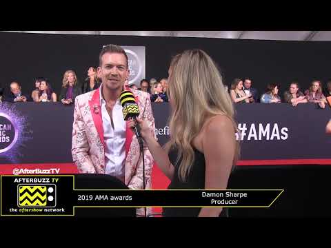 Damon Sharpe Red Carpet Interview - AMAs 2019