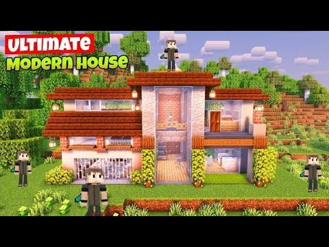 patelharsh_ckv 3.0 - Minecraft: How To Build The Ultimate Modern House !!!!!!