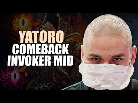YATORO INVOKER MID COMEBACK GAME | YATORO STREAM DOTA 2 12 000 MMR
