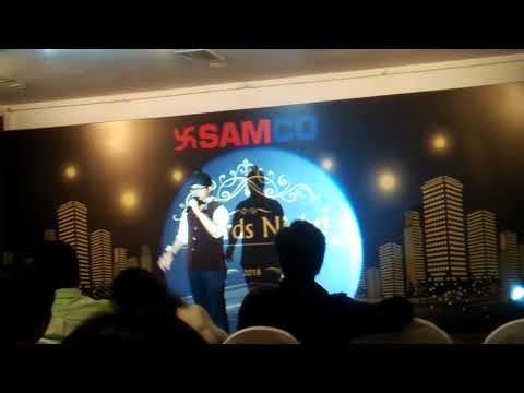 Yogesh Raikar SAMCO SECURITIES ltd annual awards night
