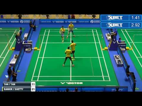 2017 Malaysia Masters R32 MD Tan Chee Tean Tan Wee Gieen vs ANKIREDDY SHETTY