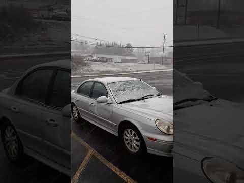 2022 Roanoke, Virginia Jan3 First Snow