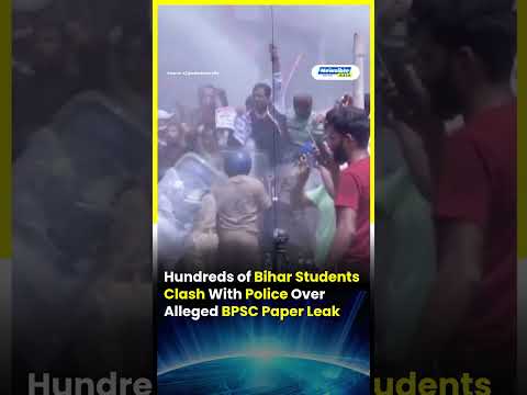 BPSC Protest: Students Clash With Police in Patna