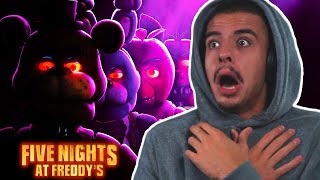 FIRST TIME WATCHING *FIVE NIGHTS AT FREDDYS MOVIE*