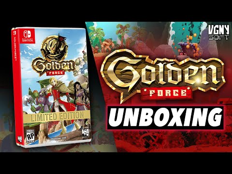 GAME UNBOXING: Golden Force Limited Edition (Nintendo Switch)