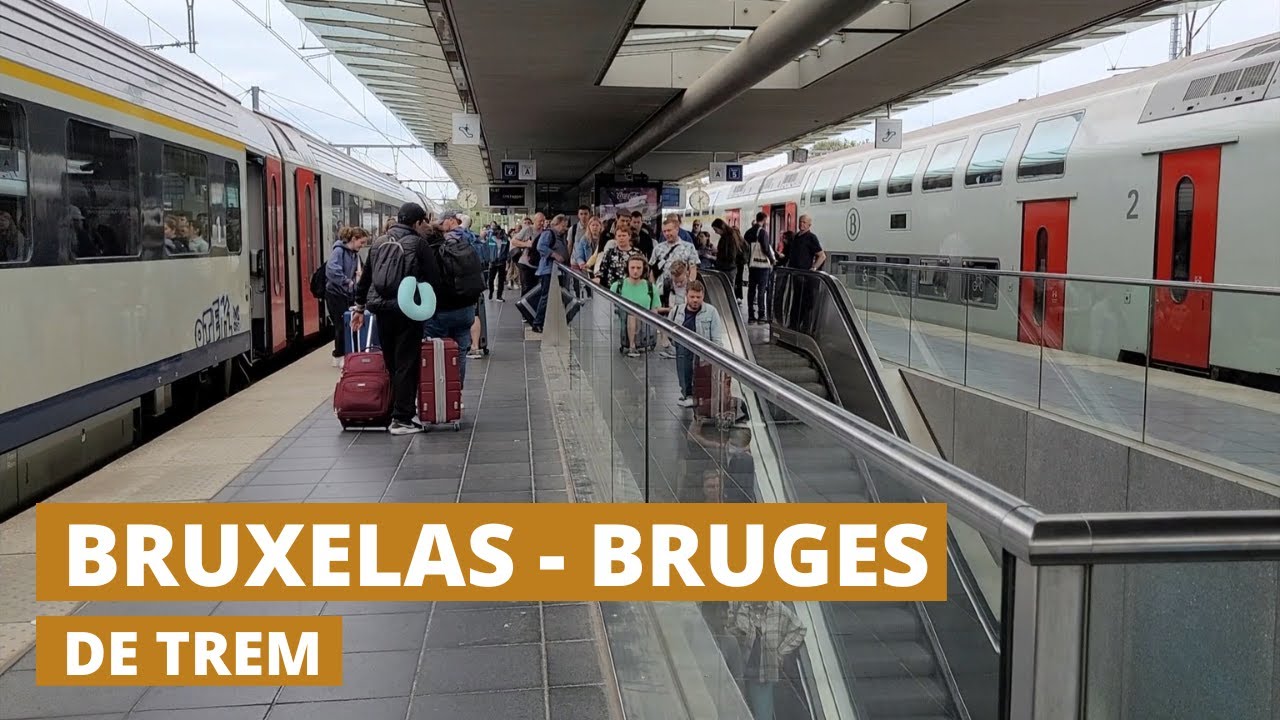 Como chegar em Bruges de TREM | GUIA DE VIAGEM | BÉLGICA