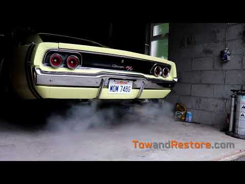 The Sound of Freedom - 1968 Dodge Charger Cold Start and Warm Up