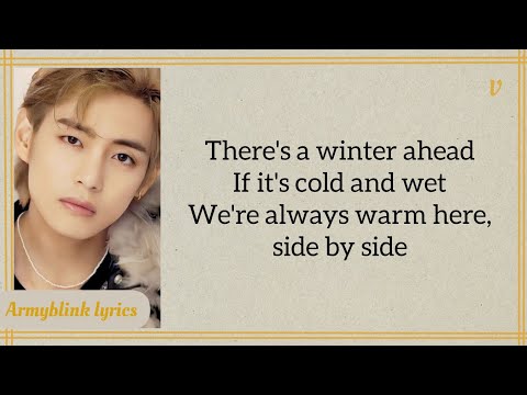 V - \Winter Ahead (With PARK HYO SHIN)\ Easy lyrics