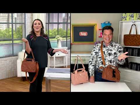 Lug Matte Luxe Crossbody - Jitterbug on QVC