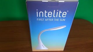 Intelite LED Desklamp 9W white (DL2-9W-WT) - відео 2