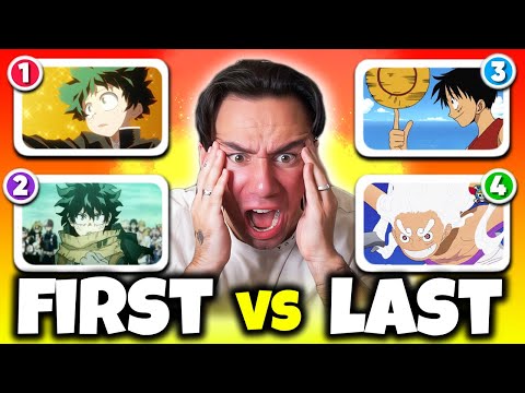 SAVE 1 ANIME OPENING: First vs Last Opening 🎵