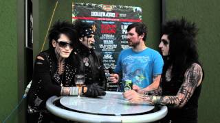 Bring The Noise UK - Black Veil Brides Interviewed at Download Festival 2011