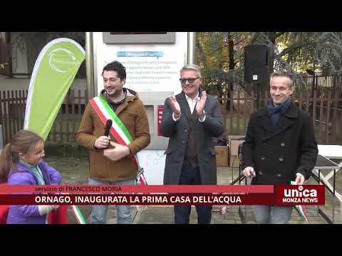 Ornago, inaugurata la prima Casa dell'Acqua