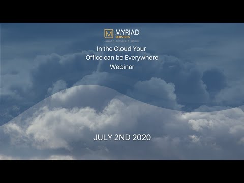 In the Cloud your Office can be Everywhere