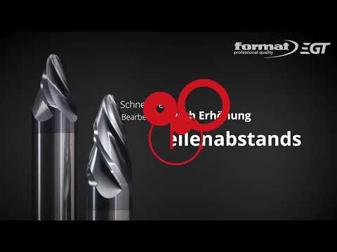 Schnelle Metall-Bearbeitung mit dem FORMAT VHM Kreisbogenfräser | Produktvorstellung