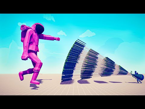 GIANT ASTRONAUT vs EVERY GOD - Toally Accurate Battle Simulator TABS