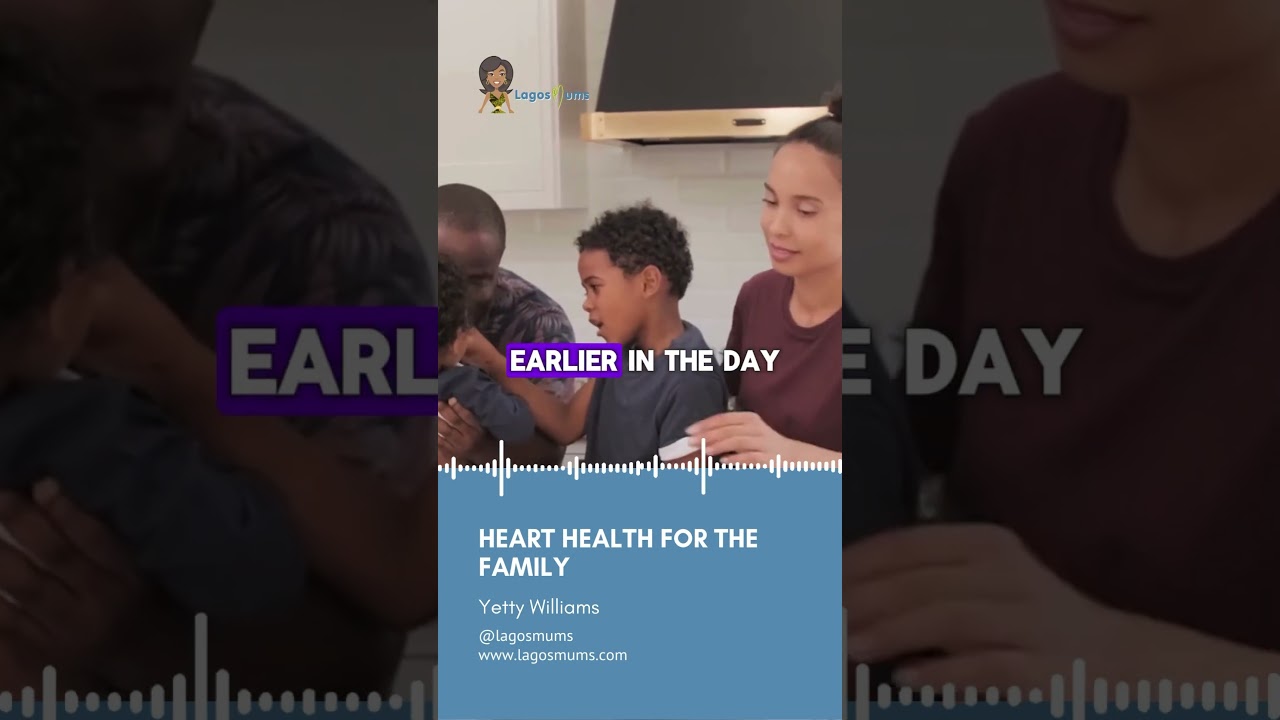 Are you intentional about caring for your family's heart health #hearthealth #LagosMums #shorts