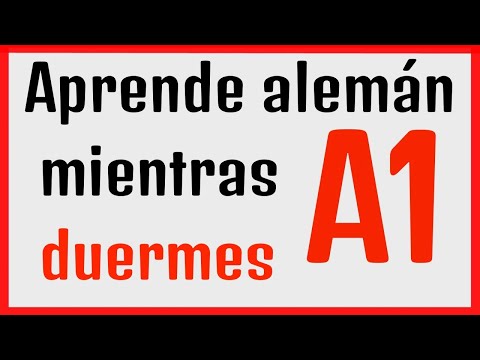 Aprende Alemán Mientras Duermes 😎 Frases básicas en alemán para principiantes + PDF gratis
