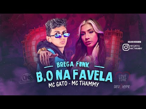 MC GATO E MC THAMMY - B.O NA FAVELA - REMIX BREGA FUNK