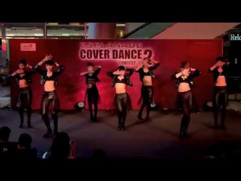 150404 The Boy Angel cover KPOP - Intro + Black Swan (Rainbow) @Esplanade Cover Dance #2 (Audition)