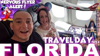 Nervous Flyer Goes To Walt Disney World, Orlando Florida | Our Travel Day To Port Orleans Riverside