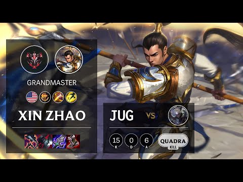 Xin Zhao Jungle vs Diana - NA Grandmaster Patch 11.9