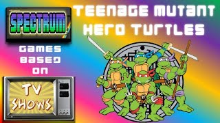 Teenage Mutant Hero Turtles I & II ⚔️🐢 | 🕹 Spectrum Games Based On TV Shows 📺 7️⃣4️⃣