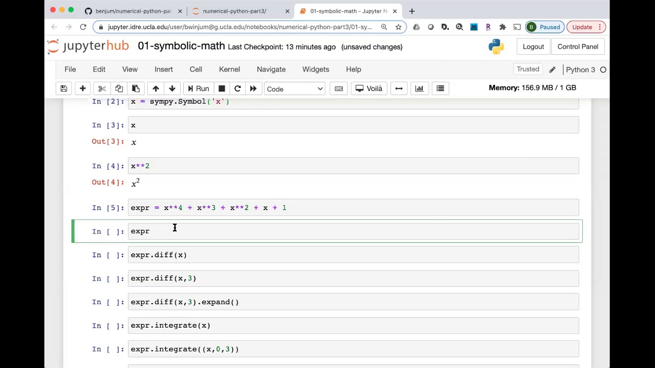 Numerical Computing with Python Part 3: Numerical Modeling