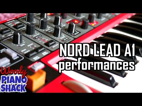 Nord Lead A1 demo sounds | there might be 80s...
