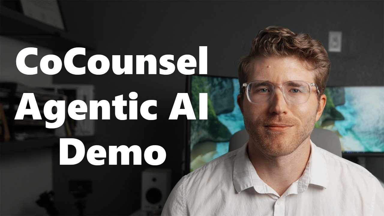Agentic AI for Tax &amp; Accounting Professionals - CoCounsel Demo video thumbnail