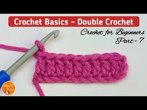 How to Double Crochet | BEGINNERS Series - Lesson 7
