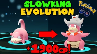 Evolving SLOWPOKE to SLOWKING (Pokemon Go GEN 2 Evolution)
