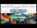 How to play The Paper Kites - Bloom Guitar Tutorial Lesson (fingerstyle)