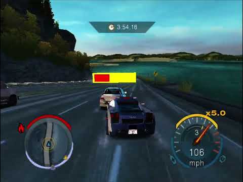 Need For Speed Undercover (PS2) - Takedown (Hector) - Lamborghini Gallardo (Cop)