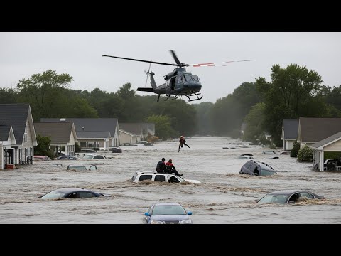 New Jersey Is Sinking Today! Sudden Flooding Swept Away Homes, Cars in Plainfield
