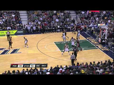 Damian Lillard vs Jazz (Full Highlights) [01.02.2013]