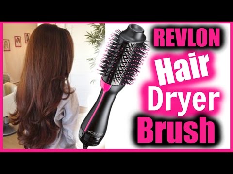 Revlon Hair Dryer Brush Tutorial