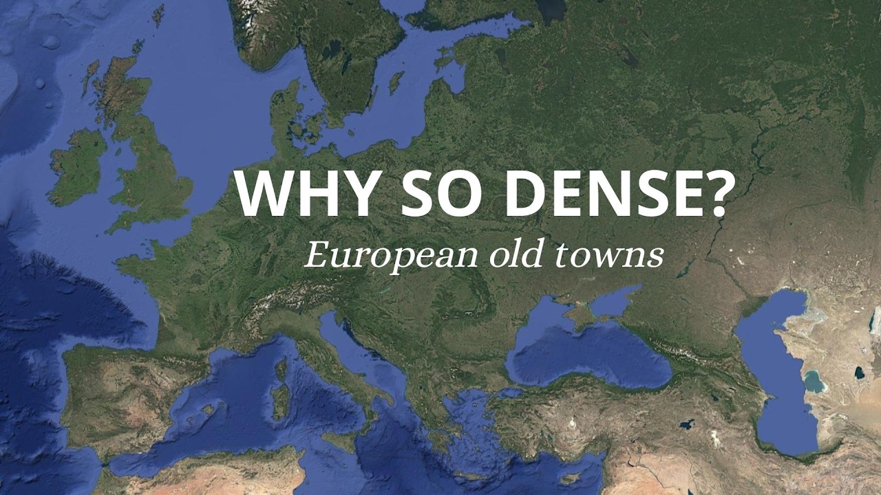 Why Are European Old Towns So Dense? The Medieval Urban Planning Secret