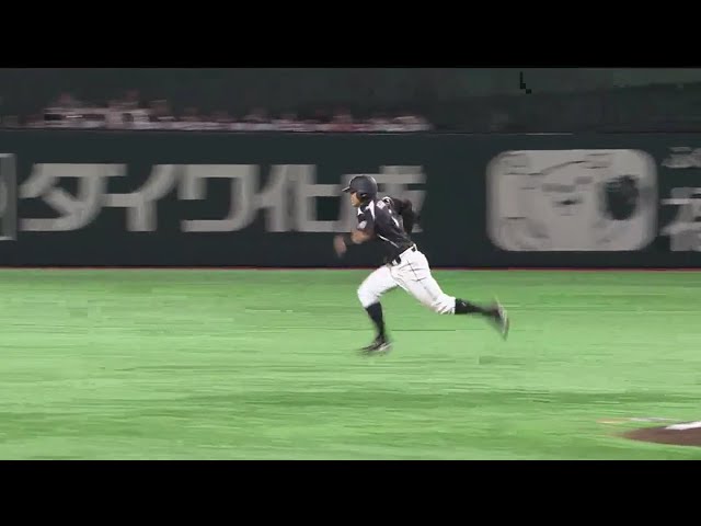 【8回表】マリーンズ・中村 ここまでリーグ単独の37盗塁をマーク!! 2018/9/30 H-M