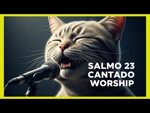 Nada Me Faltará - Inspirada no Salmo 23 - Adoração Worship - Salmos Cantado por Gatos do Altar - IA
