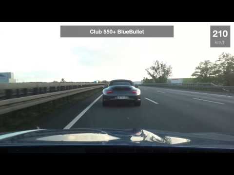 BMW M5 F10 vs Porsche Carrera GTS Part2