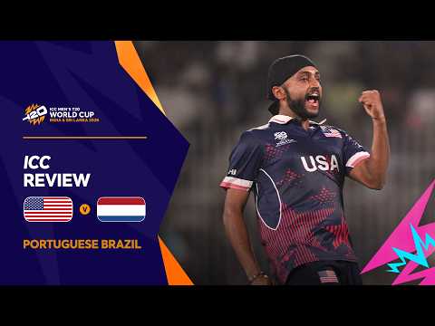 [Portuguese Brazil] USA v Netherlands | ICC Review | Men’s T20 World Cup 2026