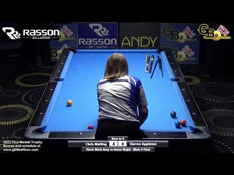 Main Event Quarter Final - Chris Melling vs Darren Appleton