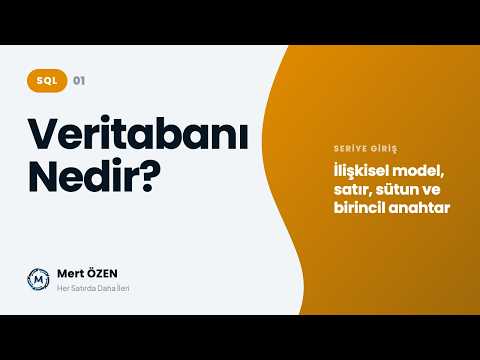 SQL: Veritabanı ve SQL Nedir?