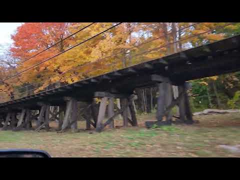 Remnants of the Knox & Kane (Knox & Kane railroad trestle)