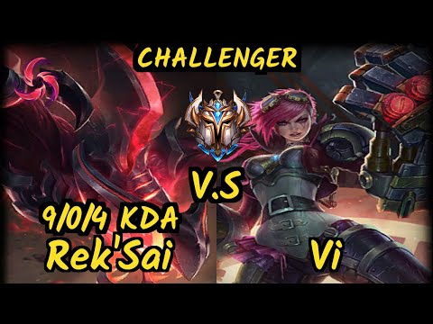 CNB Yampi (REK'SAI) vs VI - 9/0/4 KDA JUNGLE CHALLENGER GAMEPLAY - BR