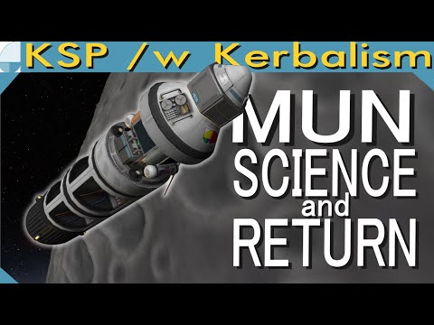 Mun Science & Return | Stream pt. 2/3 (KSP 1.11.1)